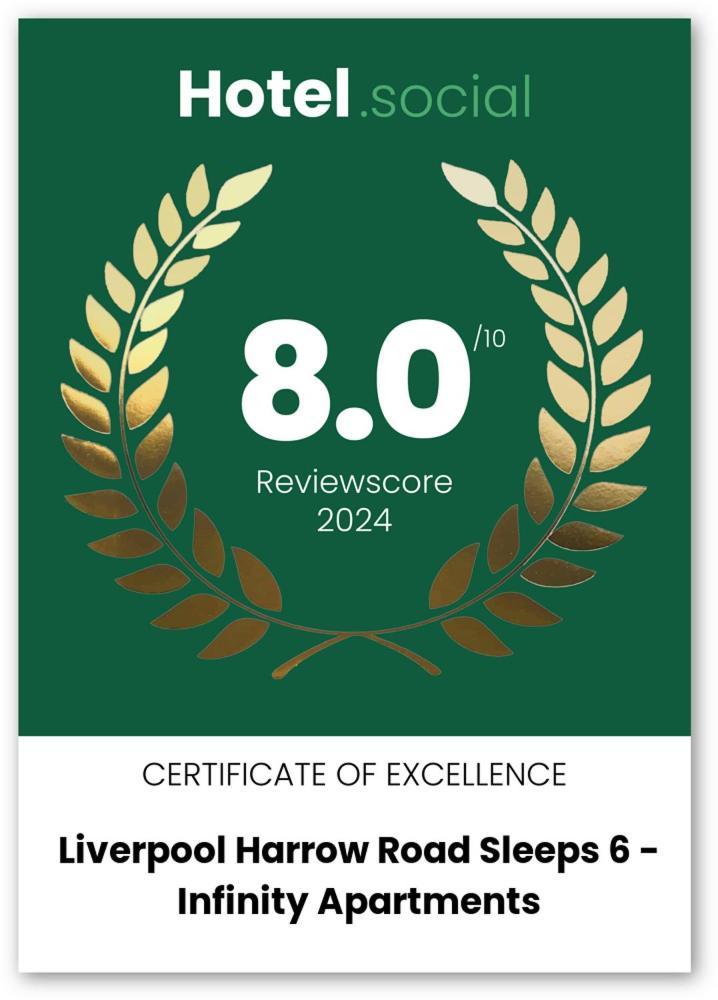 Liverpool Harrow Road Sleeps 6- Infinity Apartment ภายนอก รูปภาพ